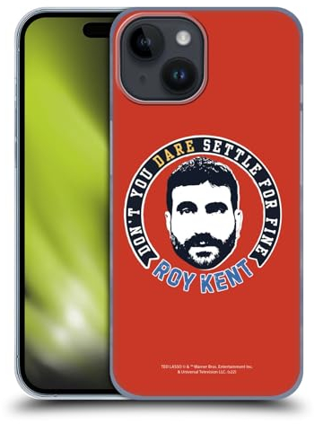 Head Case Designs Offizielle Ted Lasso Roy Kent Grafik für Staffel 2 Harte Rueckseiten Handyhülle Hülle Huelle kompatibel mit Apple iPhone 15