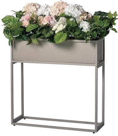 Cocoyard Erhöhter Pflanzkasten für den Außenbereich, 71,1 cm, langlebiges Hochbeet zum Pflanzen von Kräutern, Blumen und Gemüse, stilvolle Pflanzkästen für Terrassendekoration und
