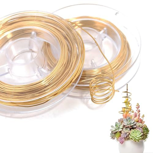 streeHerjjkeA1 Kupferdraht，99,9% Reiner Kupferdraht，1mm 20 m，Kupferspule，Kupferlackdraht ，Weich Kupfer Draht，für Schmuck Herstellung Sicken Garten Pflanzen