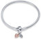 QIKAOLA S925 Silber Pandora Armbänder für Frauen Snake Chain Armbänder passt für Pandora Charms