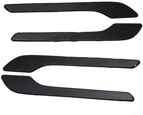 4 Pcs Car Door Handle Protector Stickers, Door Handle Trim Cover Kit, For Tesla Model 3 2017-2021, For Tesla Model Y 2021-2021, 213 * 30mm