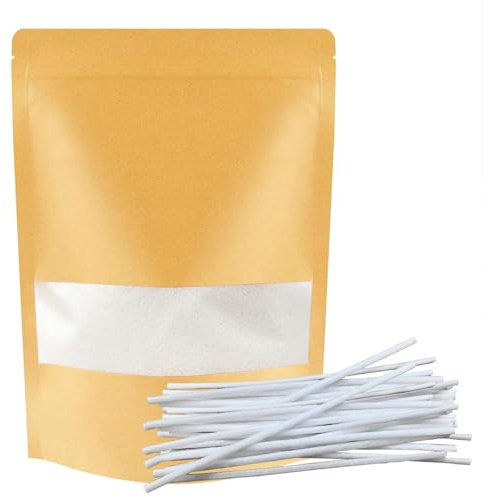 ALLAVA Kerzensand mit Docht, Kerzensand 400g mit 20 Docht 10cm, Perlenkerzen mit 20 Kerzendocht ohne Basis, Kerzen Sand, Pearled Candle, Wachsgranulat für Wachskerze Selber Machen (Weiß)