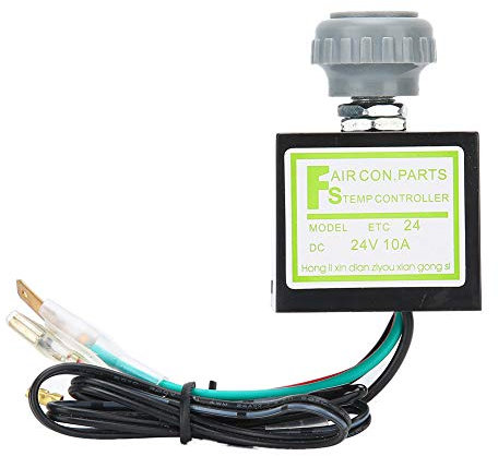 10A Air Acondicionador de Automóviles Control de Termostato Electrónico Control de Temperatura Accesorio Automático (24V)