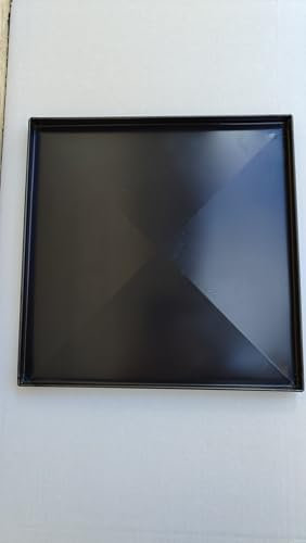 Teglia da Forno Professionale in Lamiera Blu, 40x40x2 cm, Per Forni N4 e Simili