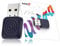 Carlinkit Mini Ultra CarPlay Wireless Adapter für iPhone, Wireless Android Auto Adapter, konvertiert kabelgebundenes zu Wireless CarPlay und Android Auto, Plug-and-Play Setup, kompatibel mit Autos ab