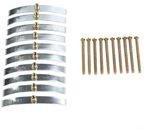 Besttoolifes 10Cps 86-tipo Cassette Riparatore Interruttore Interruttore Patcher Socket Vite Gancio A Vite In Acciaio Per Riparazione Scatola Da Parete