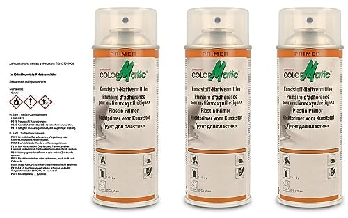 ColorMatic 3x 400ml Kunststoff-Haftvermittler transparent
