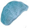 MONOUTILE 100 Retine Cuffie TNT Azzurro plissè monouso Cuffia Morbido Elastico