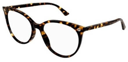 GUCCI GG0093O-002 Custodie per Occhiali, Havana, 53.0 Donna