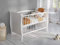 Love For Sleep Cuna Convertible en Cama 120x60cm Convertible con Barrera De Seguridad Pino Leo Juego Completo de Cuna - Cuna Cama Bebe Convertible - Baby Bed, Cuna Madera