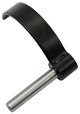 Support d'outil de tour de forme spéciale de 16MM pour le tournage incurvé de travail du bois de tour à bois (A)