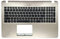 fqparts Replacement Laptop Upper Case Cover C Shell & Keyboard For ASUS D540 D540YA Silver US English Layout Small Enter Key Layout