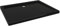 vidaXL Plato de Ducha Rectangular Placa Receptor Cuarto de Baño Aseo Inodoro Resistente a Arañazos Manchas Antideslizante Negro ABS 80x100 cm