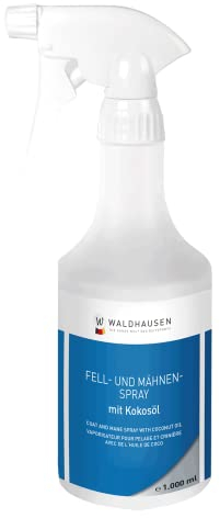 WALDHAUSEN Fell- und Mähnenspray mit Kokosöl, 1000 ml