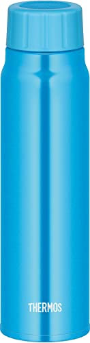 Thermos FJK-500 LB Water Bottle, Cold Retention, Carbonated Drink Bottle, 500 ml (500 ml), Light Blue, Cold Insulating