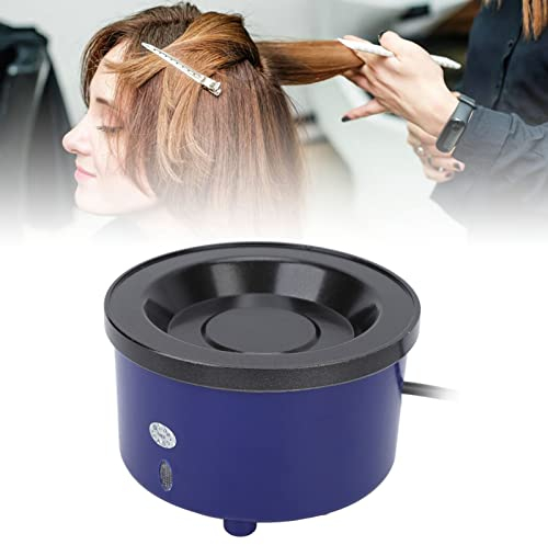 Haarverlängerung Heißschmelz, Haarverlängerung Werkzeug, Keratin Bonding, Heißschmelz Leimtopf Haarverlängerung Töpfe Konstante Temperatur schnell Erheizung Kleber Pellets Perlen Pfanne(EU)