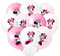 Luftballons Geburtstag Dekoration Set, 36Pcs Latexballon Rosa, Party Themed Supplies, Kindergeburtstag Deko Ballons Jungen Mädchen