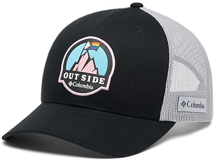 Columbia Uni-Erwachsene Mesh Snap Back Verschluss, Schwarz Grey/Pride, One Size