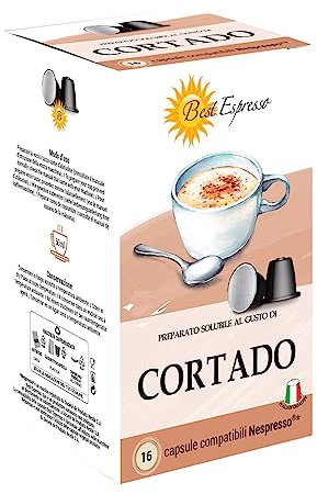 x48 capusles de café macchiato cortado compatibles avec Nespresso®