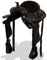 SKM Western-Sattel, Halfter & Brustblatt Echtleder 16 Schwarz, Weight: 9.06 kg, 91353