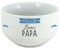 DECOHO - Bol personalisé Prénom pour petit déjeuner modèle Meilleur Beau Papa - Idée cadeau beau papa - Blanc