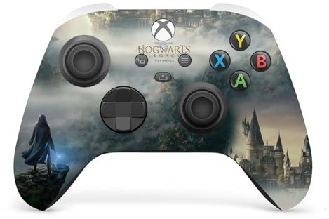 Head Case Designs Offizielle Hogwarts Legacy Wichtige Kunst Grafiken Vinyl Haut Gaming Aufkleber Abziehbild Abdeckung kompatibel mit Xbox Series X/S Controller