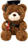 Orsacchiotto per la Laurea, 23 cm, Orsacchiotto Peluche, Orsetto di Peluche, Regali Laurea, Orso di Peluche con Diploma e Cappello di Dottore, per Scuola Laurea Decoro, Regali di Laurea per Studenti