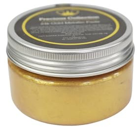 PCP0010 Metallic Precious Paste - 24K Gold 110ml - Shimmery High Pigmentation + Depth-Self Sealing-DIY Furniture Paint - Indoor+Outdoor Use