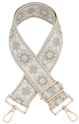 Traziewell Schultergurt Taschengurt 5cm Breit, Schulterriemen für Taschen und Handtaschen, Verstellbarer Taschengurte zum Wechseln, Taschenriemen Zubehör Tragegurt für Schultertasche Tragetaschen 1822