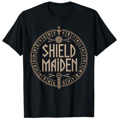 Norse Mythology Shieldmaiden | Shield Maiden T-Shirt