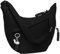 Crossbody Bag Damen Umhängetasche, Stylisch Bauchtasche Damen Cord Tasche Casual Schultertasche Moon Bag, Halbmond Handtasche mit Verstellbarer Breiter Gurt für Alltag, Büro, Schulausflug (Schwarz)