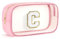 Trousse de Toilette Transparente- Cadeaux pour Adolescentes Trousse Maquillage Personnalisée Sacs Cosmétiques Cadeaux d'anniversaire pour Femmes Petite Amie Soeur 11 12 13 14 15 16 Ans Fille