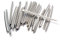 Diheohg 24 stück/set edelstahl-gitarren-bunddraht 24 griffbrett-bünde 2,7 mm für akustikgitarren-teile