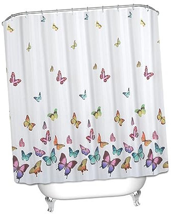 Alipis Da Doccia in Poliestere Per Bagno Lavabile Divisoria Per Ambienti Ganci Per Da Bagno