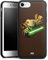 Holz Case kompatibel mit Apple iPhone 7 Walnuss Handyhülle Echtholz Hülle Star Wars Yoda Fanartikel