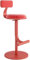 DZYHFCO Barhocker mit Thekenhöhe, ergonomischer Samt, Barhocker, Frühstück, hohe Esszimmerhocker für Küche, Insel, Theke, Barhocker, multifunktional, mechanisch, drehbar, Rot, 65–80 cm