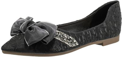 Mary Jane Scarpe da Donna Semplici Mary Jane Eleganti Scarpe da Ballo Friulane con Punta Quadrata Ballerine Basse Mocassini Donna Antiscivolo Feste Sandali Comodi Balletto Morbida Moda Scarpe Loafers