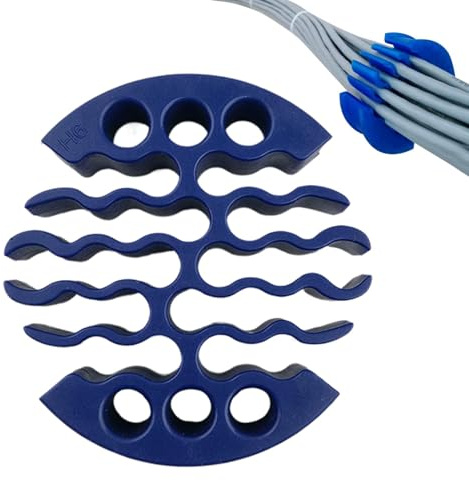 Netzwerkkabel-Management-Werkzeug, Kabelmanagement-Halterung, Kategorie 6/Kategorie 5, Kabel-Organizer für zu Hause