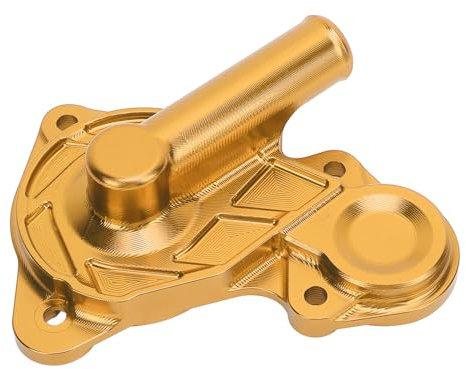 BOROCO Cubierta de la Bomba de Agua de Motocicleta Guardia Protector Protector CNC Reemplazo de Aleación de Aluminio para Xmax 125 250 300 400 2017 a 2024 (Oro)