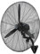 SaryEdge Ventilador de Pared oscilante con aspas, fácil de Instalar, 3 velocidades, Industrial.(Blanco - 24 Pulgadas - 680 mm x 780 mm - 240 W