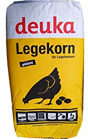 25kg deuka LegeKorn, Legemehl gekörnt, Ergänzungsfutter für Legehennen