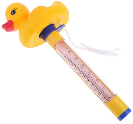 non-brand Sharplace Analog mit Schnur für Pool/Teich/Schwimmbad mit süßem Tierfigur, Wal / / / Ente, Ente