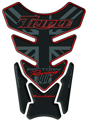 Paraserbatoio adesivo, Tankpad, Tankscutz, Protection de resevoir, resinato effetto 3d TRIUMP.H Speed Triple R v2