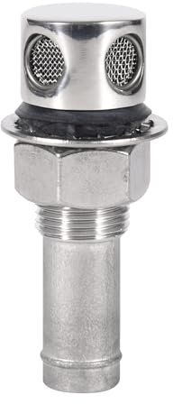 EEYAD 316 Stainless Steel Marine Boat Fuel Gas Tank Vent for 5/8 inch(16mm) Inner Diameter Hose