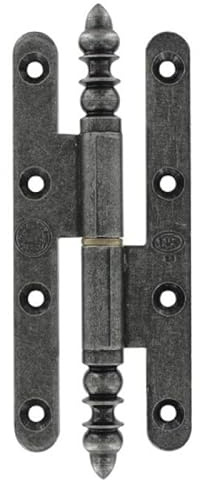 J.bros Rustikale Handlaufe, 140 x 55 mm, lackiert, runde Spitze, gerade