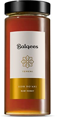 Balqees Raw Yemeni Sidr Doani Honey (250g) - Pure, Unpasteurised, Unfiltered - 100% Raw Honey
