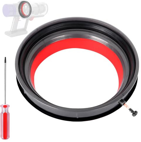 Dust Bin Part Sealing Ring Replacement Compatible with Dyson Cyclone V10 SV12 Vacuum Cleaner Dirt Cup Part Dust Bucket Bin Sealing Ring Assembly