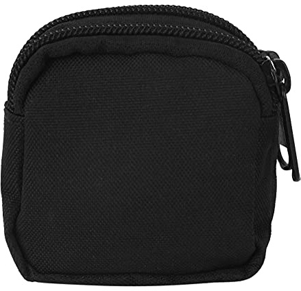 Lubrol Kleine Außentasche,Minigeldbeutel-Organisator Armee Gear(Wasserdicht)(Dual Layer) Nylon Utility Gadget Outdoor Gürteltasche Für Change Men Women (Schwarz)