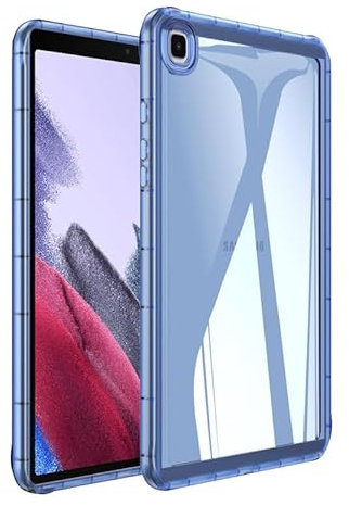 Custodia per tablet Samsung Galaxy Tab A da 8 pollici (2019), custodia morbida trasparente per T290/T295, assorbimento degli urti, sottile e leggera, blu