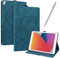 JayModCase Funda para iPad 6th/iPad 5th Generation/iPad 9,7 Pulgadas, PU Protectora Carcasa con Función de Soporte, Ángulo de Pie Ajustable Función de Auto-Sueño/Estela (Azul)